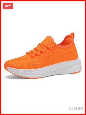 Women's Lightweight Sneakers Breathable Running Shoes Slip Resistant Casual